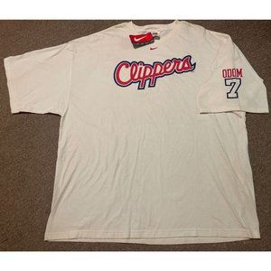 Vintage 2001 3XL Nike Team Lamar Odom LA Los Angeles Clippers NBA T-Shirt NWT